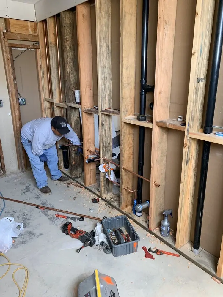 Commercial rough-in plumbing for Commercial Plumbing in Mount Prospect